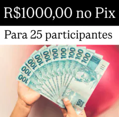 1000zão no pix💰🎉